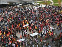 Un centre-ville à éviter ce jeudi après-midid en raison du mouvement contre la réforme des retraites.