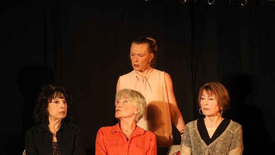 Avec Marie-Jo, Aline, Nicoleet Sandrine, le théâtre s’exprimeavec talent à Gages.