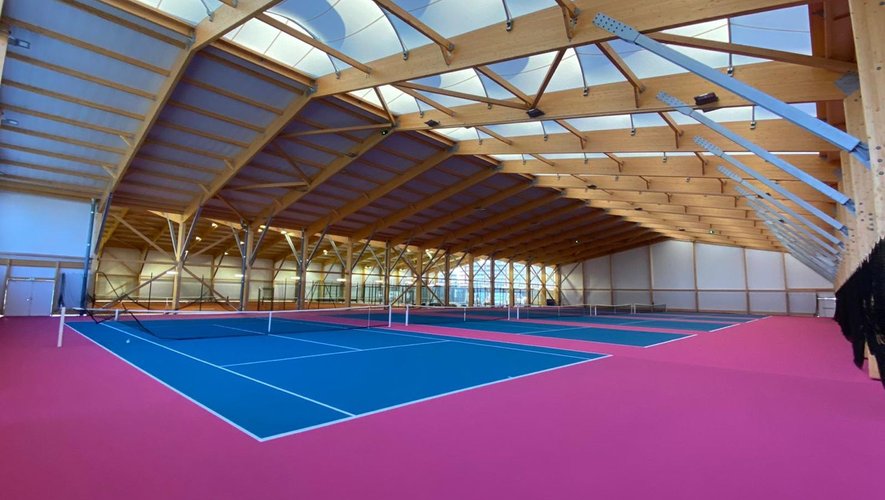 Le centre International de Tennis (6 000 m2) à Agde.