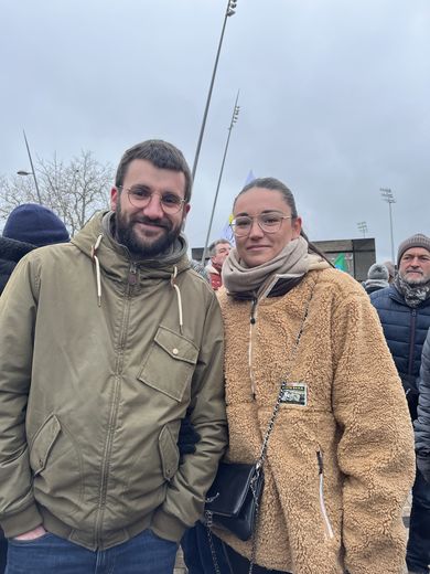 Au coeur des manifestants ruthénois.