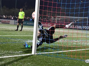 Football : Sébastien Cibois, le gardien de but de Rodez, au plus que parfait à Grasse