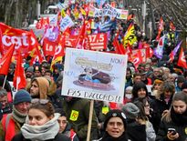 Le 19 janvier, entre 11 000 et 12 500 personnes de tout l'Aveyron ont manifesté à Rodez.