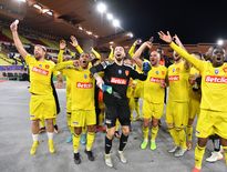 Le Raf après sa qualification pour les 16es de finale de Coupe de France, à Monaco.