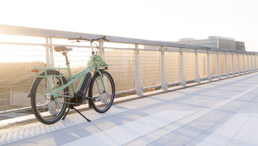 Le vélo électrique de Jean Fourche est conçu, peint et assemblé en France, à Bordeaux.