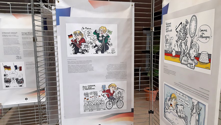 Des dessins de Plantu sur l’Allemagne exposés à la mairie jusqu’au 10 février