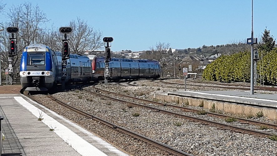 Des travaux sont prévus à la gare de Rodez en 2023.