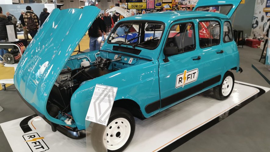 Le kit R-Fit permet d'électrifier n'importe quelle ancienne Renault 4.