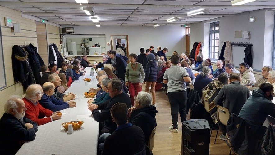 Convivialité et soupe au fromage pour les vœux de la municipalité