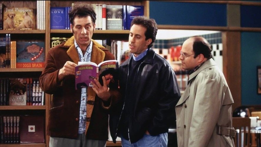 La série "Seinfeld", créée par Larry David et Jerry Seinfeld, a été diffusée sur NBC de 1989 à 1998 et est désormais disponible sur Netflix en France.