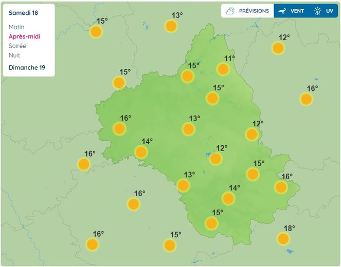 Un premier samedi de vacances radieux en Aveyron.