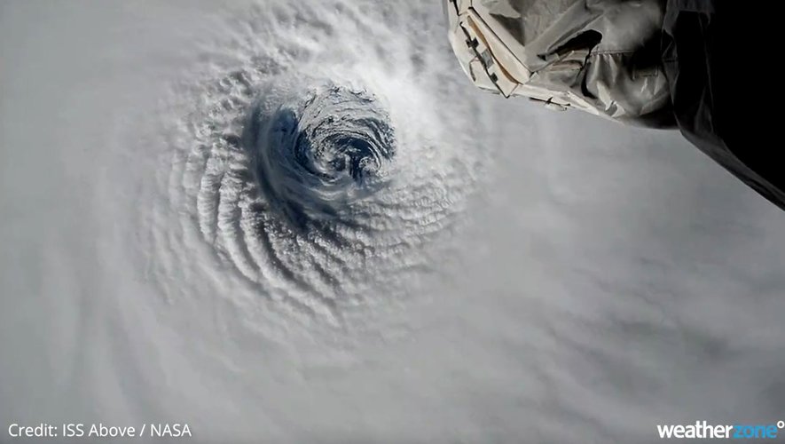 L'impressionnante image du Cyclone Freddy, vu depuis l'espace.