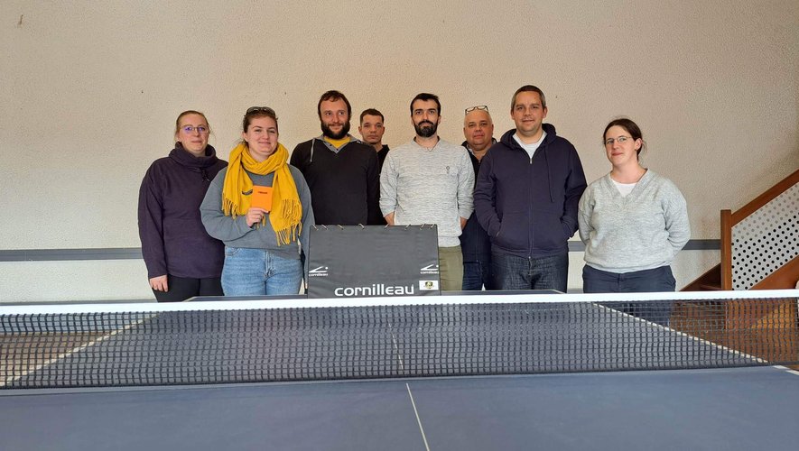Formation de d’arbitres de tennis de table par le comité départemental.