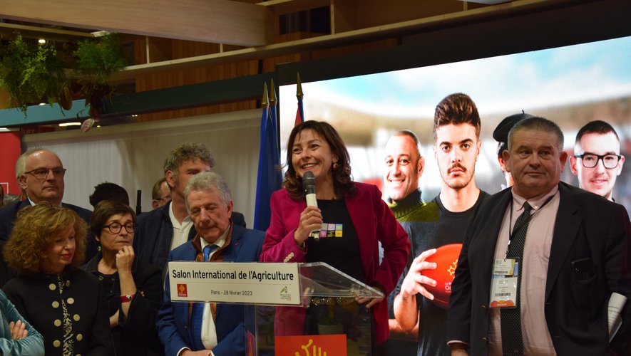 L’inauguration du stand de l’Occitanie a eu lieu ce mardi 28 février, au hall 3 de la porte la Versailles.