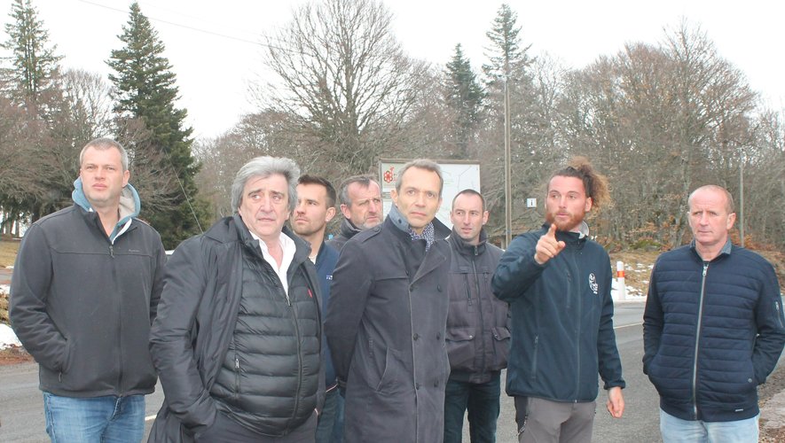 Le préfet Philippe Castanet est venu à la rencontre des acteurs du Parc naturel régional de l’Aubrac.