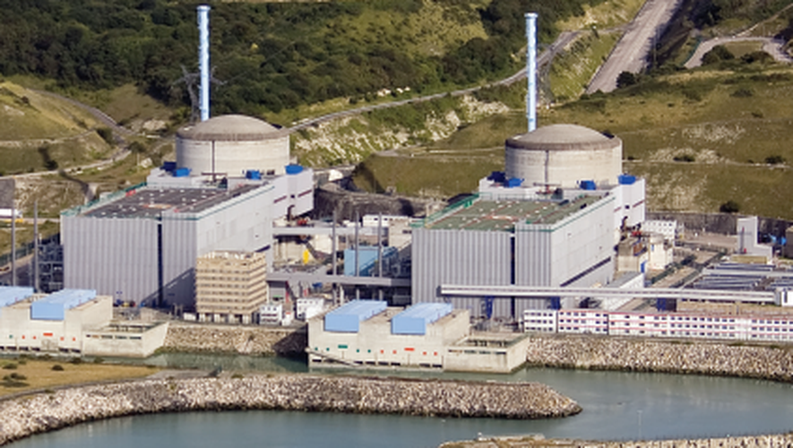 La centrale nucléaire de Penly en Seine-Maritime.