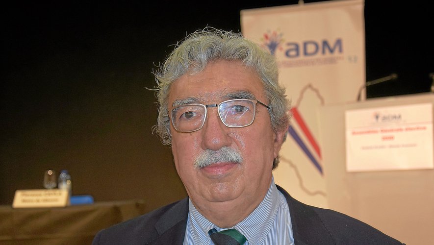 Jean-Marc Calvet, président de l'association des maires de l'Aveyron.