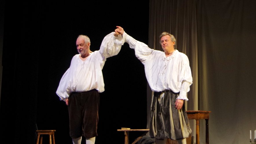 Une performance d’acteurs pour Philippe Bertin et Michel Laliberté. FEG