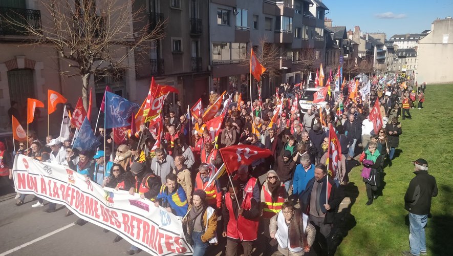 Six manifestations sont prévues en Aveyron ce samedi, avant l'appel à la grève des syndicats jeudi 23 mars.