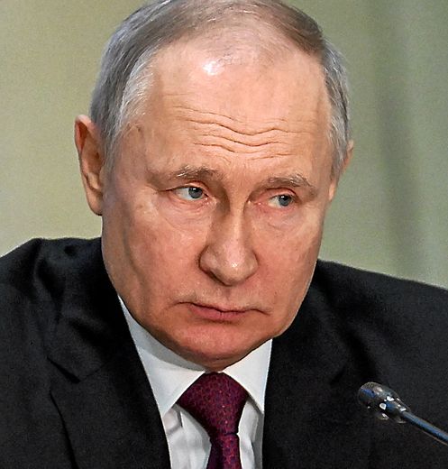 Vladimir Poutine, à Moscou, le 15 mars 2023.
