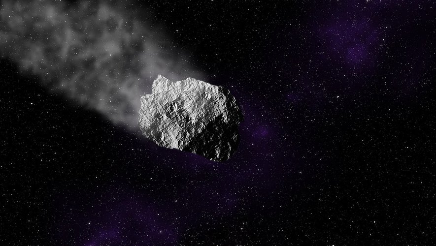 L'astéroïde va frôler la Terre mais sans risque qu'il s'écrase sur la planète.