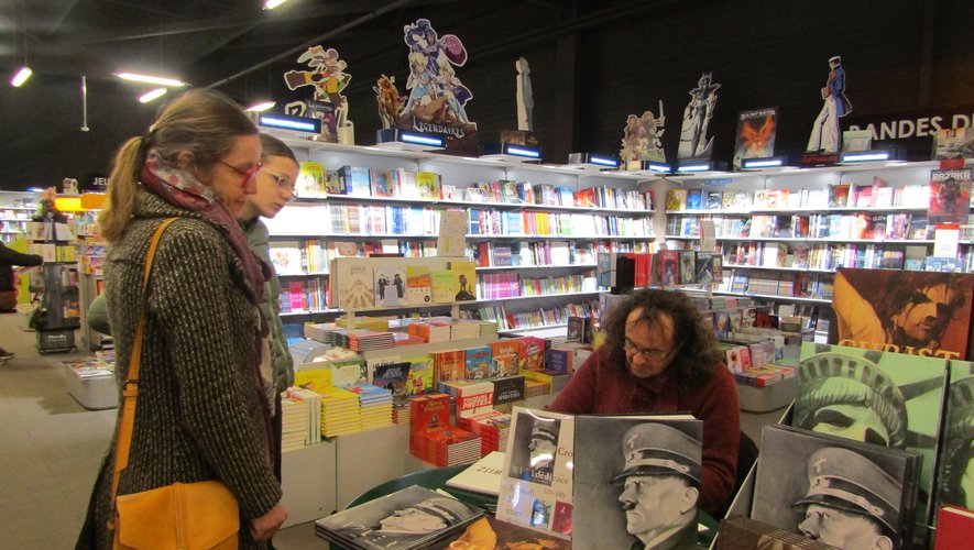 Pascal Croci à la rencontre de ses lecteurs avec sa bande dessinée
