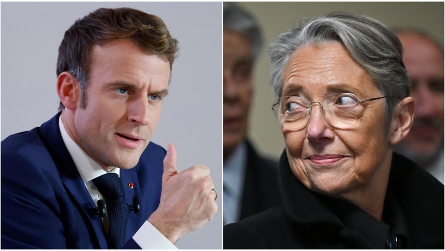 Emmanuel Macron et Elisabeth Borne se rencontrent, ce lundi 27 mars 2023.