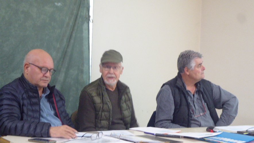 Claude Rus, Gabriel Lacombre et Bruno Demachy ont animécette assemblée générale.