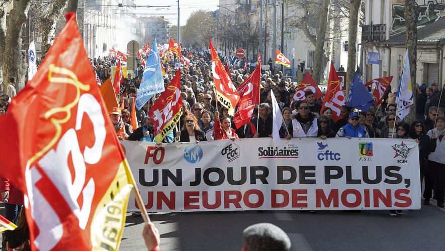 Les manifestations se multiplient partout en France pour protester contre la réforme des retraites.