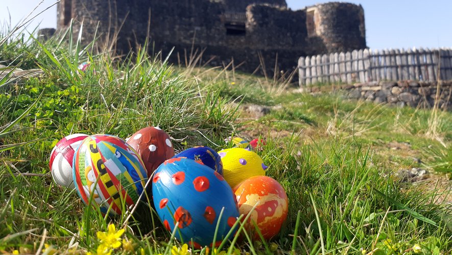 Une chasse aux œufs et d’autres animations le week-end de Pâquespour la réouverture du château de Calmont-d’Olt.