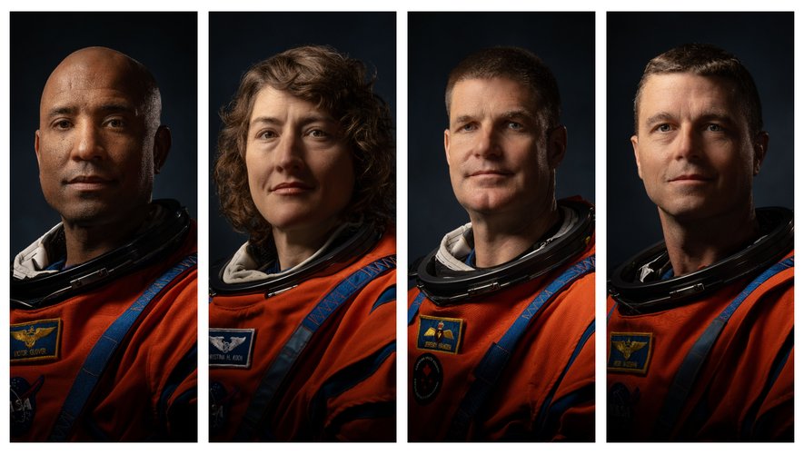 Voici les quatre astronautes dévoilés par la NASA pour la mission Artemis II.