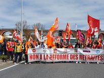 Mardi 28 mars, 1200 personnes avaient manifesté à Rodez contre la réforme des retraites, 3000 selon les syndicats.