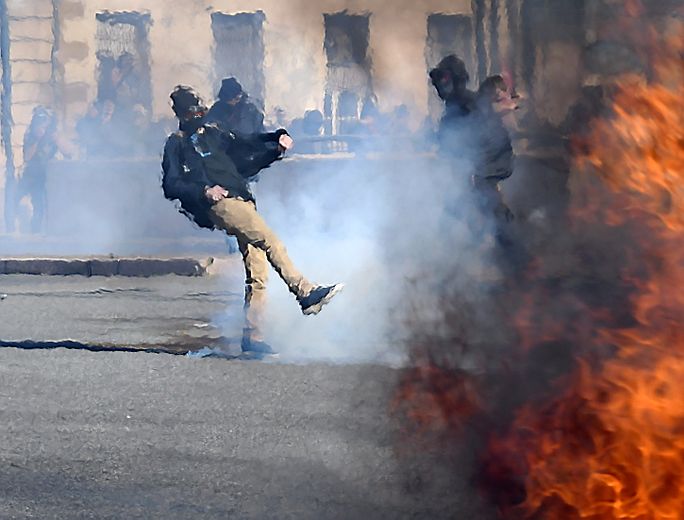 Des tensions recensées dans plusieurs villes comme ici à Toulouse.