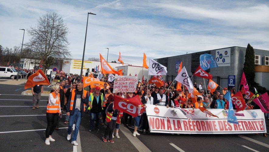 Nouvelles manifestations annoncées en Aveyron ce jeudi 13 avril contre la réforme des retraites.