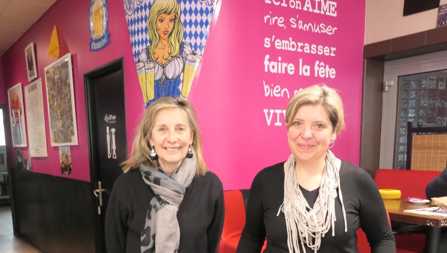 Les coprésidentes de l’association Clap, Françoise Flottes et Laurence Bru.