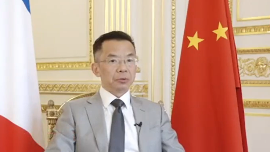 La France s'est dite "consternée" par les propos de l'ambassadeur de Chine concernant l'annexion de la Crimée.