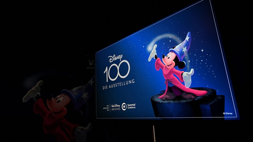 Disney met en scène sa légende et ses succès dans une exposition multimédia retraçant cent ans d'histoire.