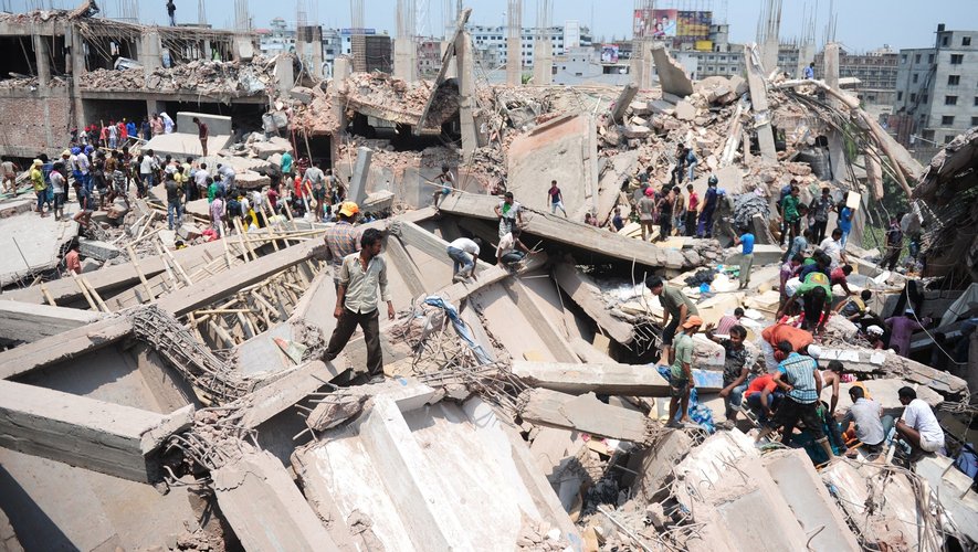 Le 24 avril 2013, l'effondrement du Rana Plaza a causé la mort de plus de mille personnes.