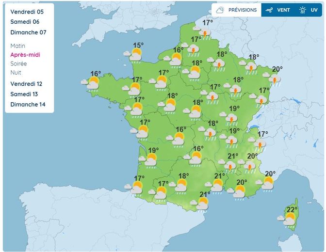 Ambiance bien triste en France, pour cette veille du 8 mai.