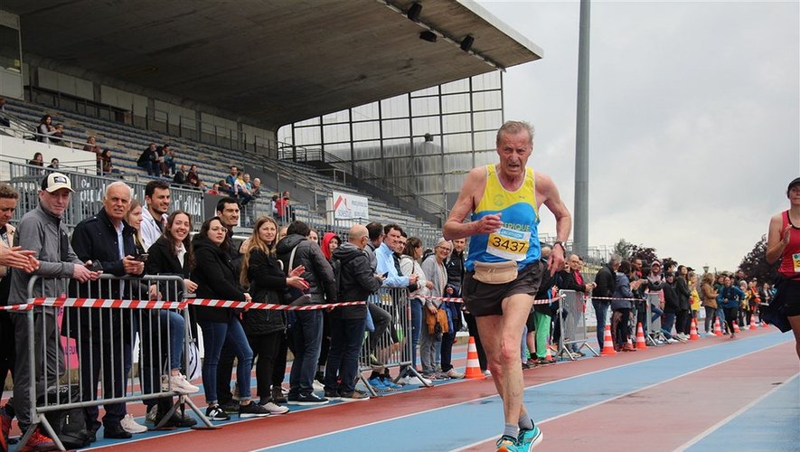 A 85 ans, Serge Cottereau était engagé sur le 10km d'Albi ce week-end.