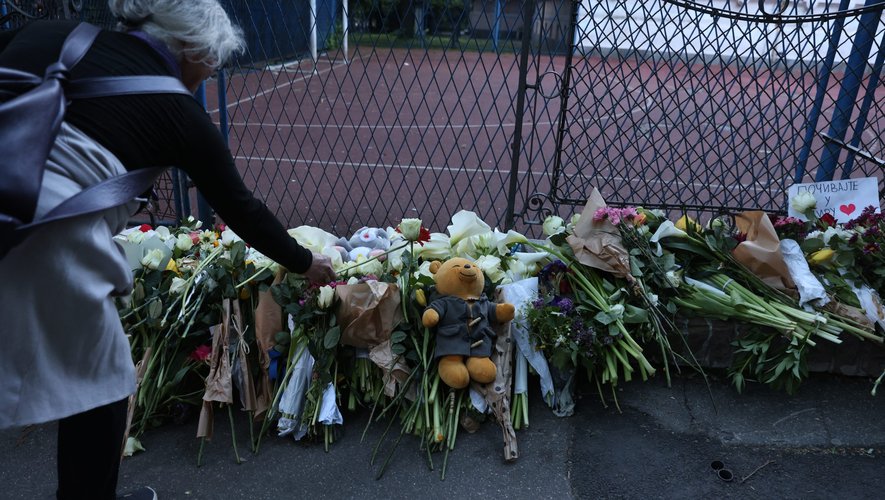 Une élève française figure parmi les neuf victimes, tuées lors de l'horrible fusillade dans une école de Belgrade, mercredi 3 mai 2023.
