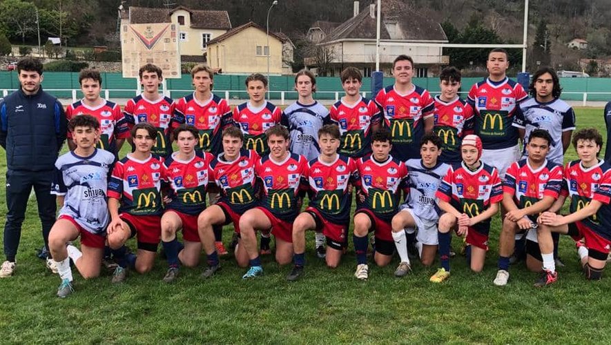 Rugby XIII: Les U 17 de l’entenet Villefranche XIII Aveyron-Cahors XIII