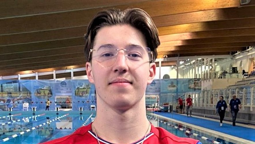 Jean-Baptiste réalise de belles performances en natation handisport.