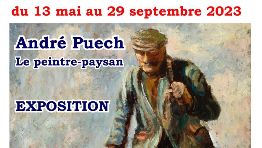 Exposition André Puech  au musée Veinazès.