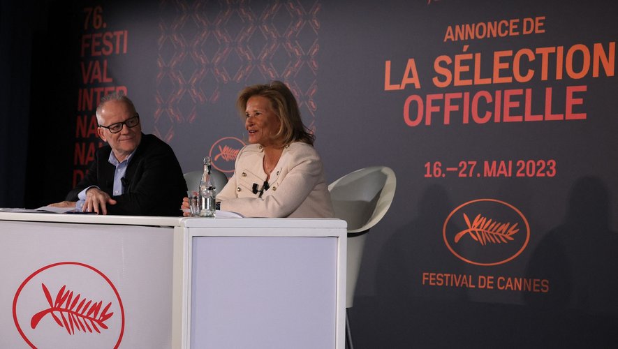 Thierry Frémaux, le Délégué général aux côtés d'Iris Knobloch qui succède à Pierre Lescure à la présidence. du Festival de Cannes
