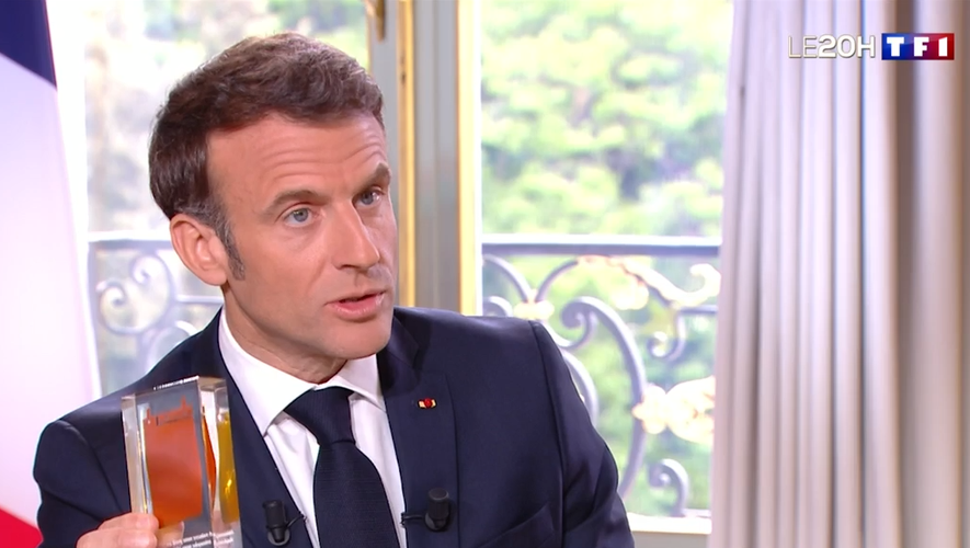 Emmanuel Macron était (presque) sur TF1 ce lundi soir.