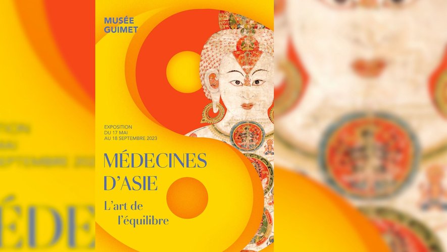 L'exposition "Médecines d’Asie, l’art de l’équilibre" se tient jusqu'au  18 septembre au Musée Guimet.