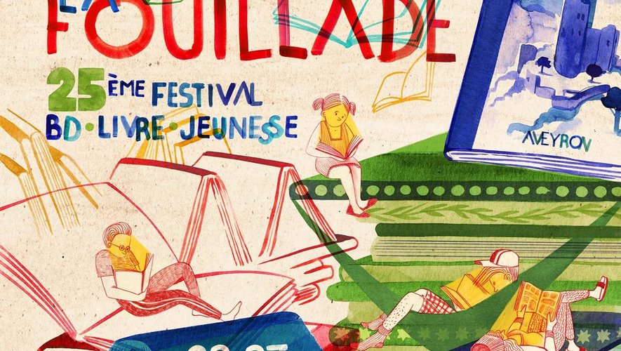L’affiche de cette édition du quart de siècle signée par Juliette de Montvallon présentée ce 1er mai sur la page facebook du festival.