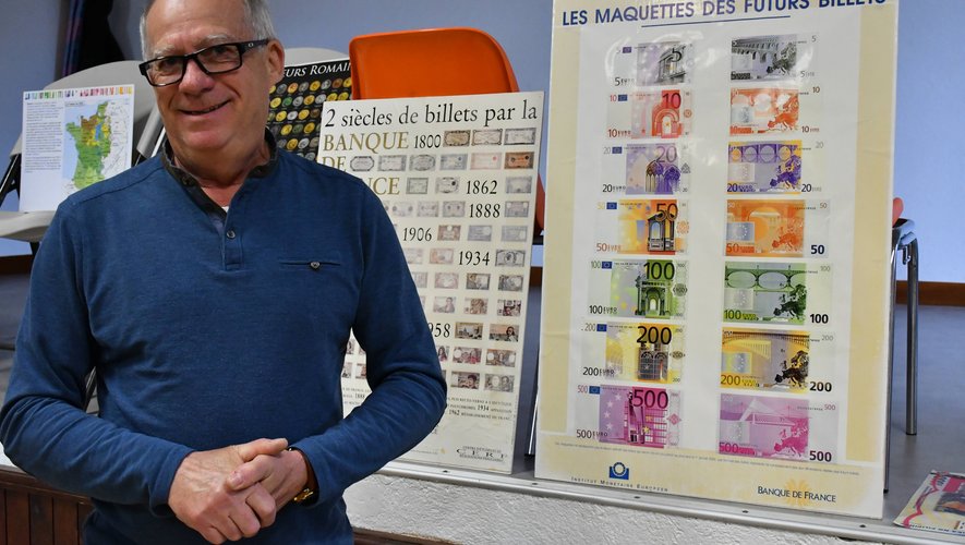 Jean Claude Landais a communiqué sa passion de la monnaie et de son histoire.