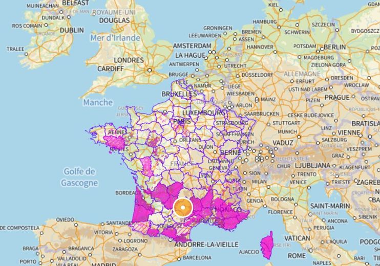 L'Occitanie n'est pas épargnée.