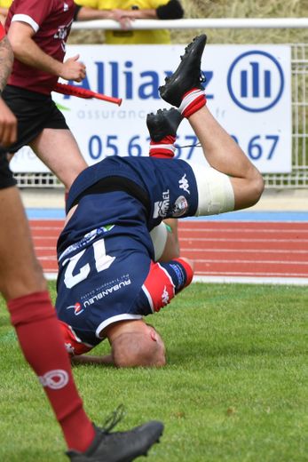 Villefranche s'est fait renverser en 2e période.